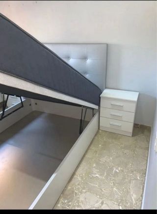 Liquidación Canapé de Tela y Madera