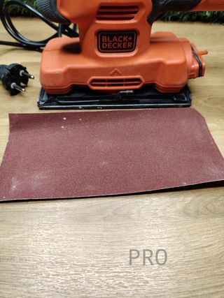 Lijadora Orbital Black Decker