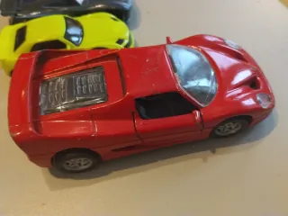 Set 5 Macchinine Auto Ferrari e Altre