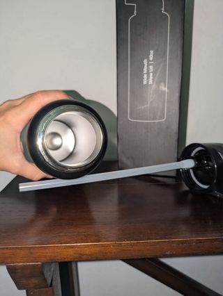 Garrafa Térmica Iron Flask Preta 40oz