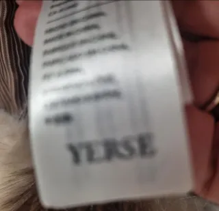 Abrigo pelo Yerse nuevo con etiqueta