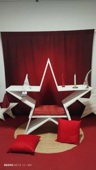 Estrella decorativa de madera