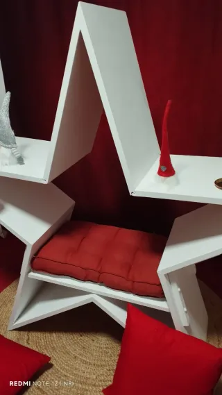 Estrella decorativa de madera