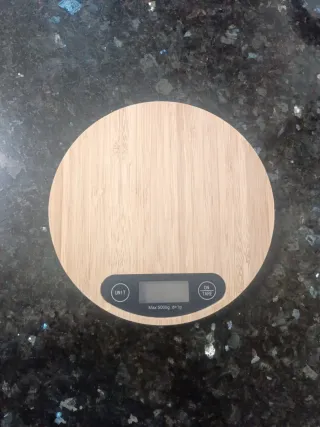 Báscula Cocina Digital Oslo Bambú