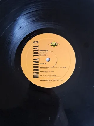 Vinilo Maquina Total 3