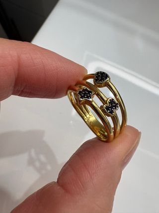 Anillo Tous Oro Espinelas Talla 13/14