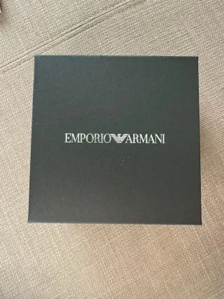 Colgante Emporio Armani Doble Placa