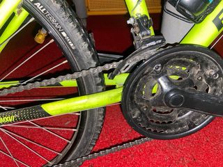 Bicicleta infantil verde