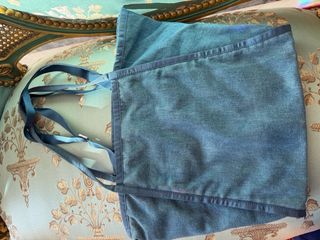 Bolso Tous lentejuelas rosa y azul 37x47 cm