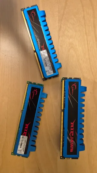 Memoria RAM G.Skill Ripjaws DDR3 1600 12GB(6x 2Gb)