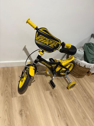 Bici infantil 12” amarilla Speed Bike