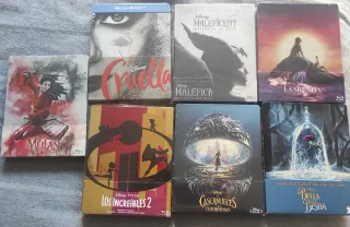 Colección Steelbook Blu-ray Pixar/Disney