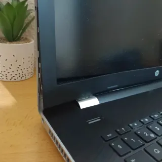 Portátil HP Negro/Plateado