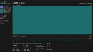 Portátil HP Negro/Plateado