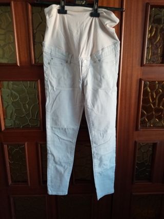 Pantalones premamá negros Leggins talla M