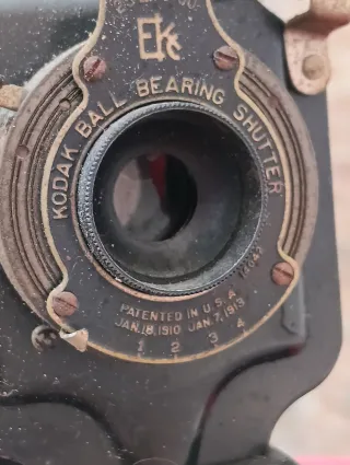 Cámara Kodak A-120 USA 1914 Portátil