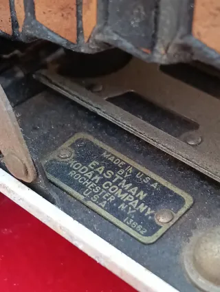 Cámara Kodak A-120 USA 1914 Portátil