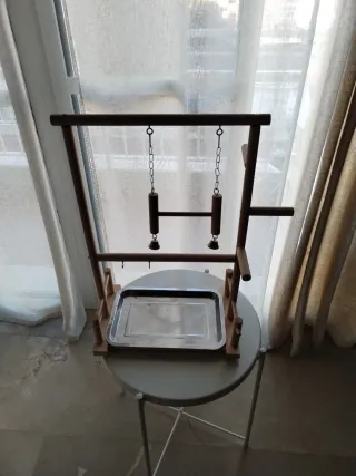 Parque para ninfas, agapornis, periquitos.