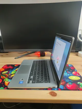 HP Chromebook 14a-na0030nl Argento Perfetto