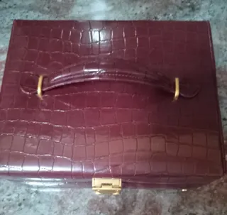 Joyero de Piel con Llave