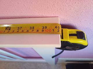 Cabecero para Cama 90cm Madera Maciza Blanco Lacad