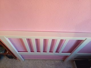 Cabecero para Cama 90cm Madera Maciza Blanco Lacad