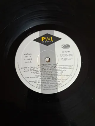 Vinilo Kylie Rhythm of Love