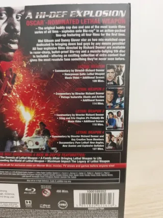 Pack Arma Letal 1-4 Blu-ray Precintado