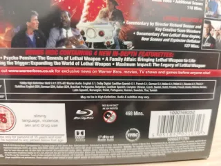 Pack Arma Letal 1-4 Blu-ray Precintado