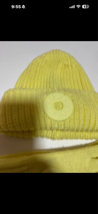 Gorro y Guantes Bimba y Lola Amarillos