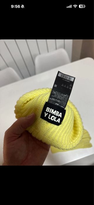 Gorro y Guantes Bimba y Lola Amarillos