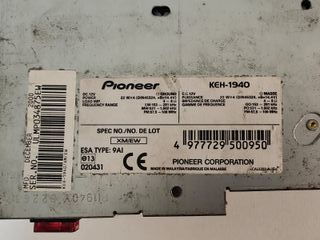 Radio Coche Pioneer KEH-1940