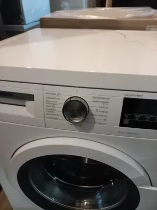 Lavadora Bosch 8kg carga frontal