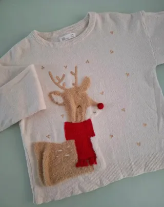 Jersey Reno Navidad Talla 15-16 Años