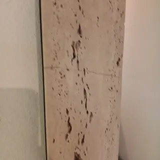 Espejo de pared con detalle mármol