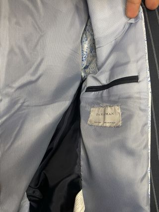 Blazer Zara Man gessato