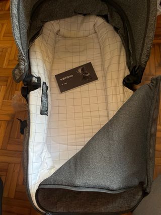 Cochecito con silla y capazo Jane Kendo gris