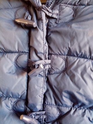 Abrigo azul marino talla 8