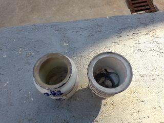 Barattolo Zucchero Ceramica Blu