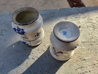 Barattolo Zucchero Ceramica Blu