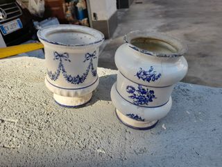 Barattolo Zucchero Ceramica Blu