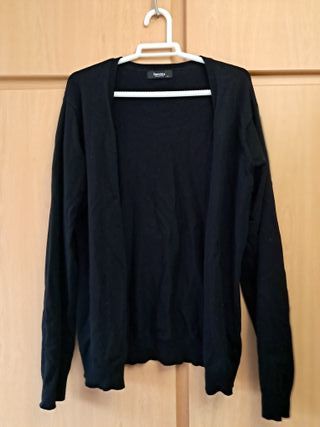 Cárdigan Bershka Negro