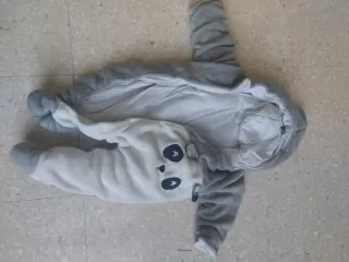 Buzo invierno bebé pelo panda
