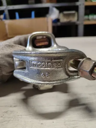 Abrazaderas fijas&giratorias. andamios (48 y 42mm)