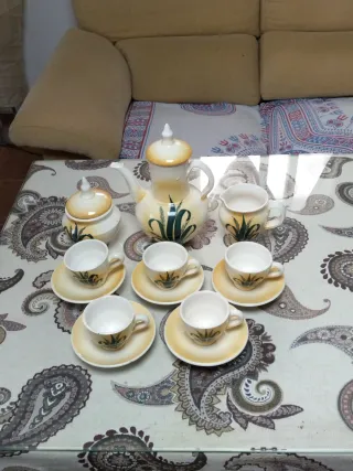 Juego de café de cerámica