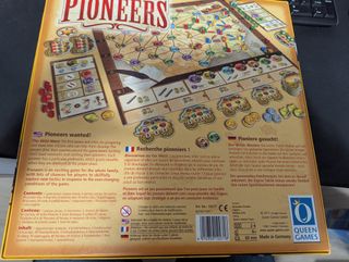 Pioneers juego de mesa
