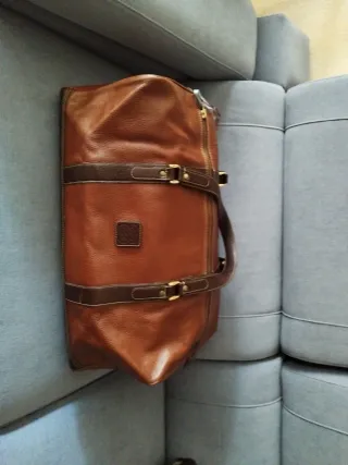 Bolso de viaje de piel