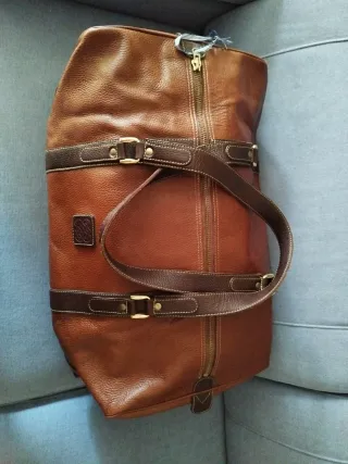 Bolso de viaje de piel