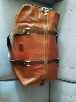 Bolso de viaje de piel