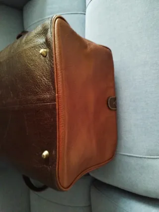 Bolso de viaje de piel